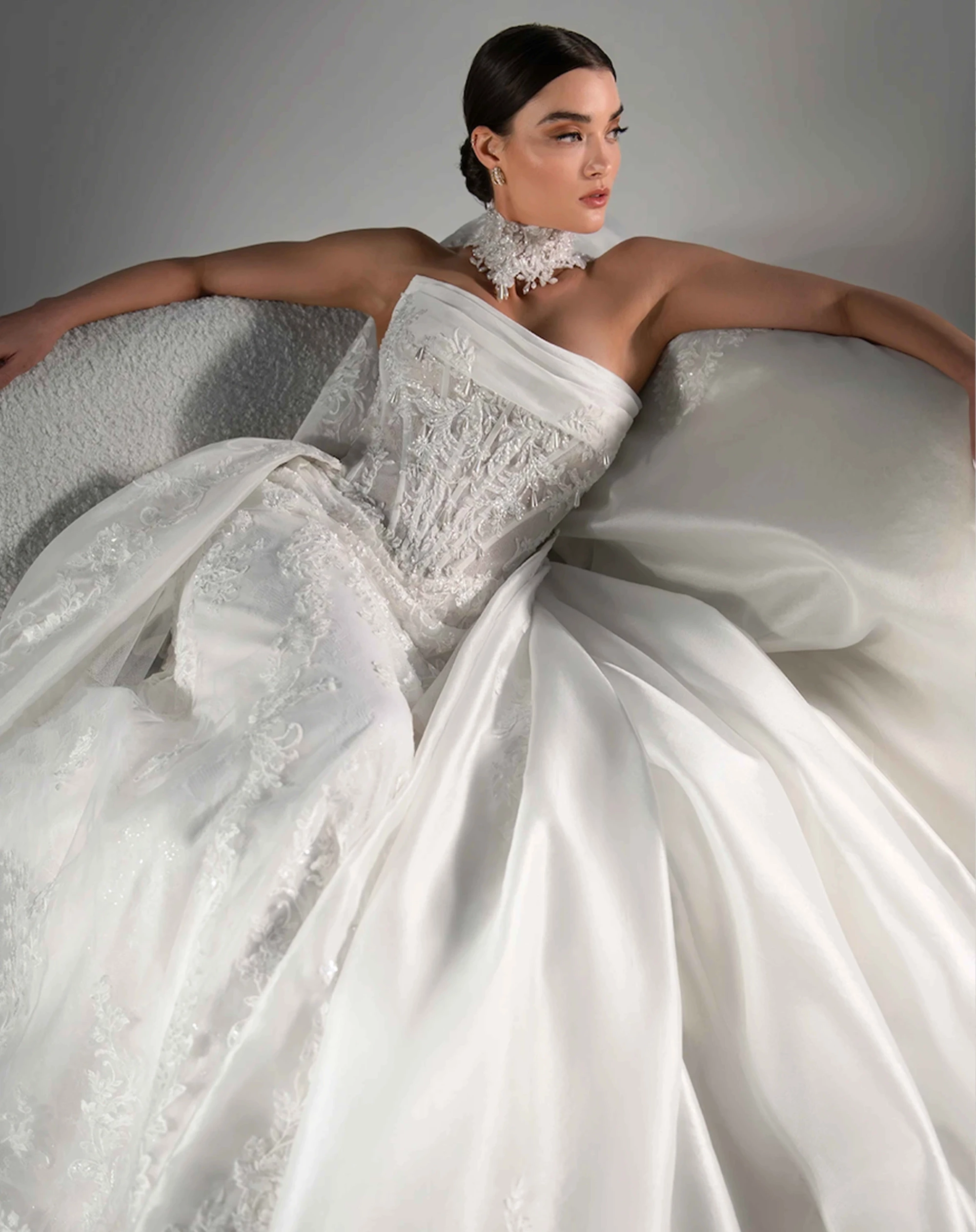 Model wearing a Bridal Collection Gown #1