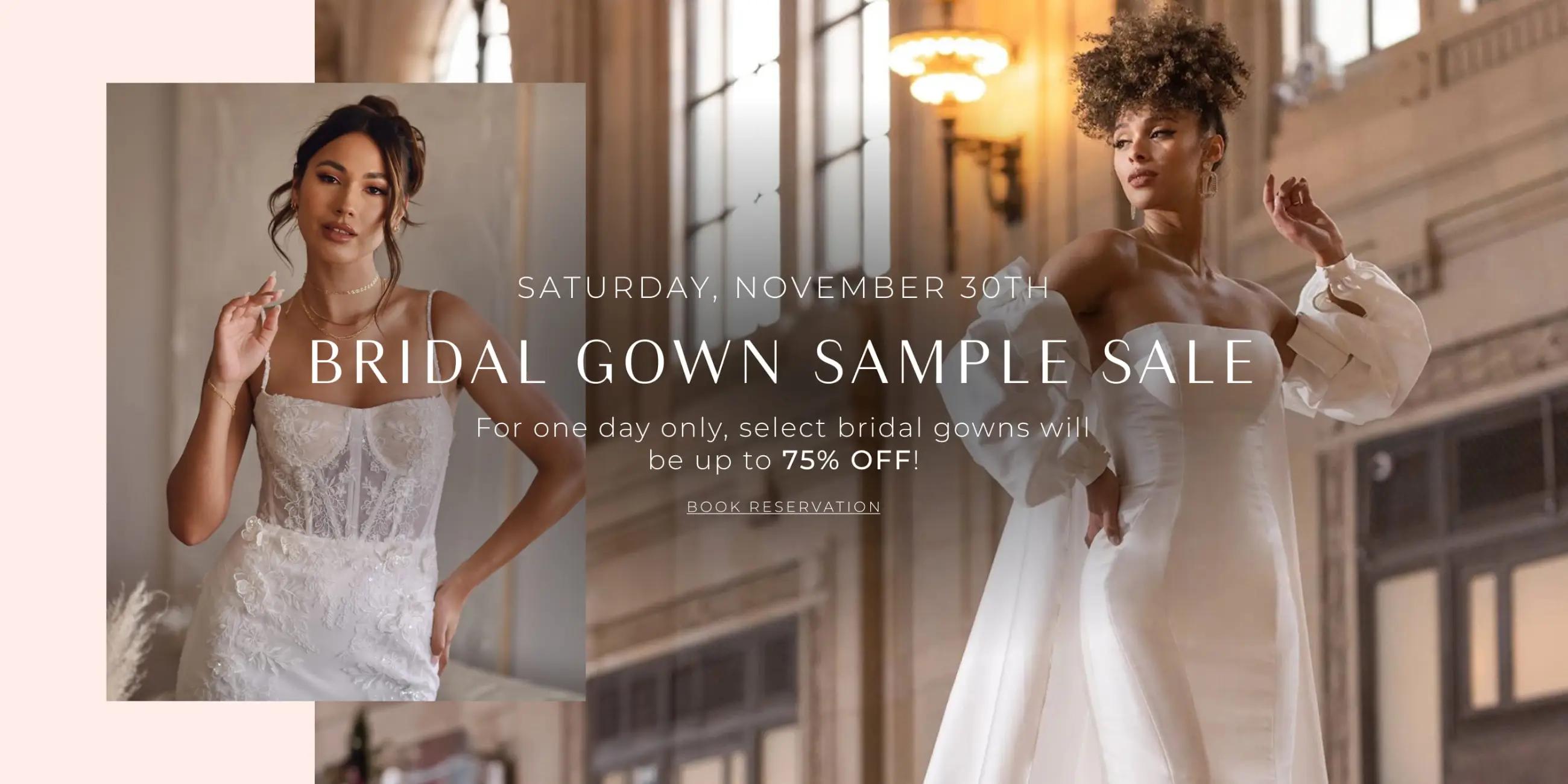 Bridal Sample Sale at Town & Country Bridal